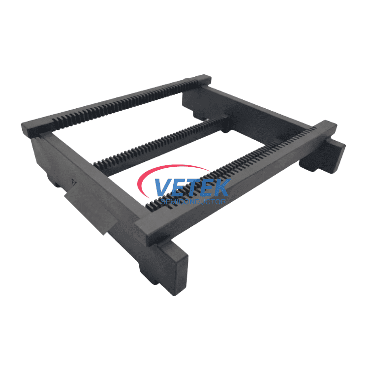 Вафельные лодочки с CVD-покрытием SiC высокой чистоты